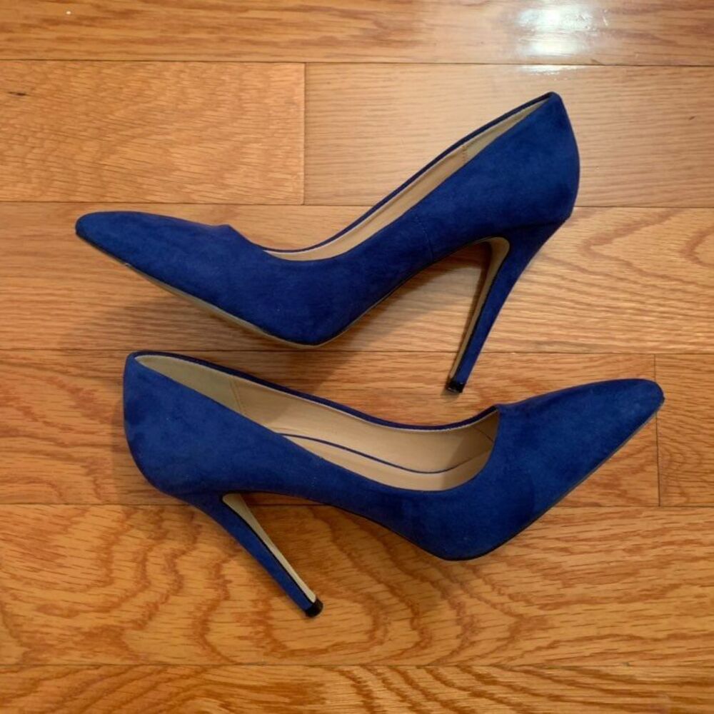 Colbalt Blue Heels Size 7
